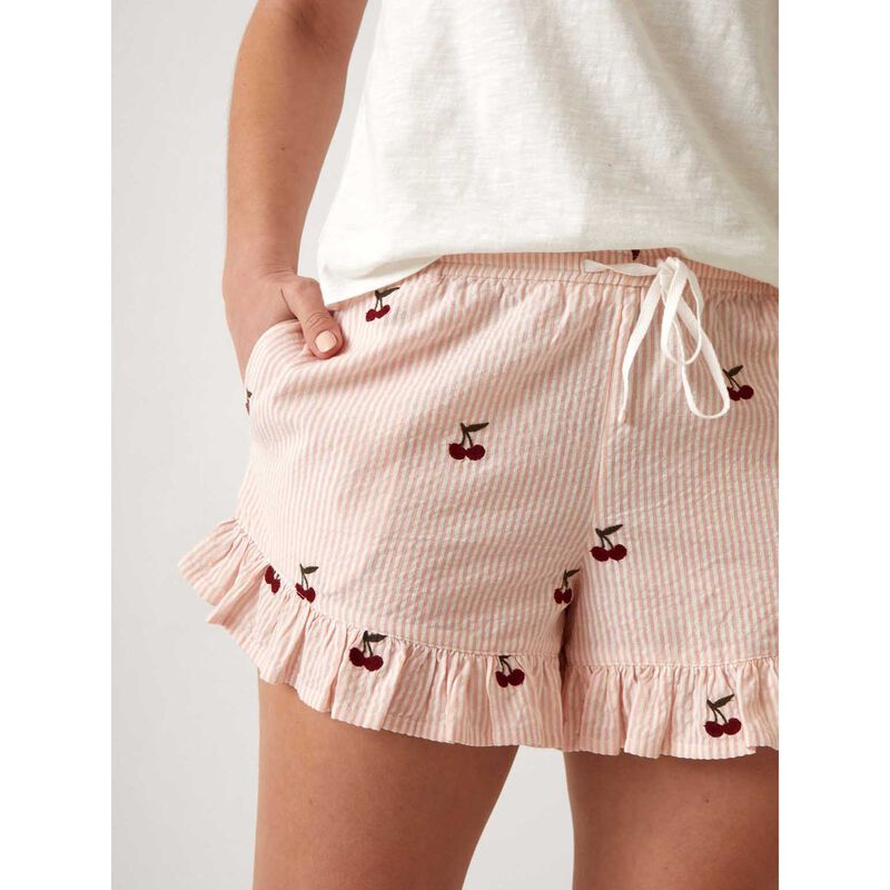 Wallace Cotton Rosa Sleep Shorts image number 2